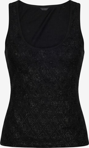 Gilet 'SL 4G ALLOVER TANK TOP W6GP10 K2932' di GUESS in nero: frontale