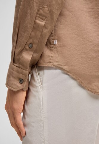 STRELLSON Regular fit Button Up Shirt 'Ceasar' in Beige
