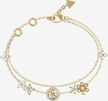 GUESS Βραχιόλι σε κίτρινο: μπροστά