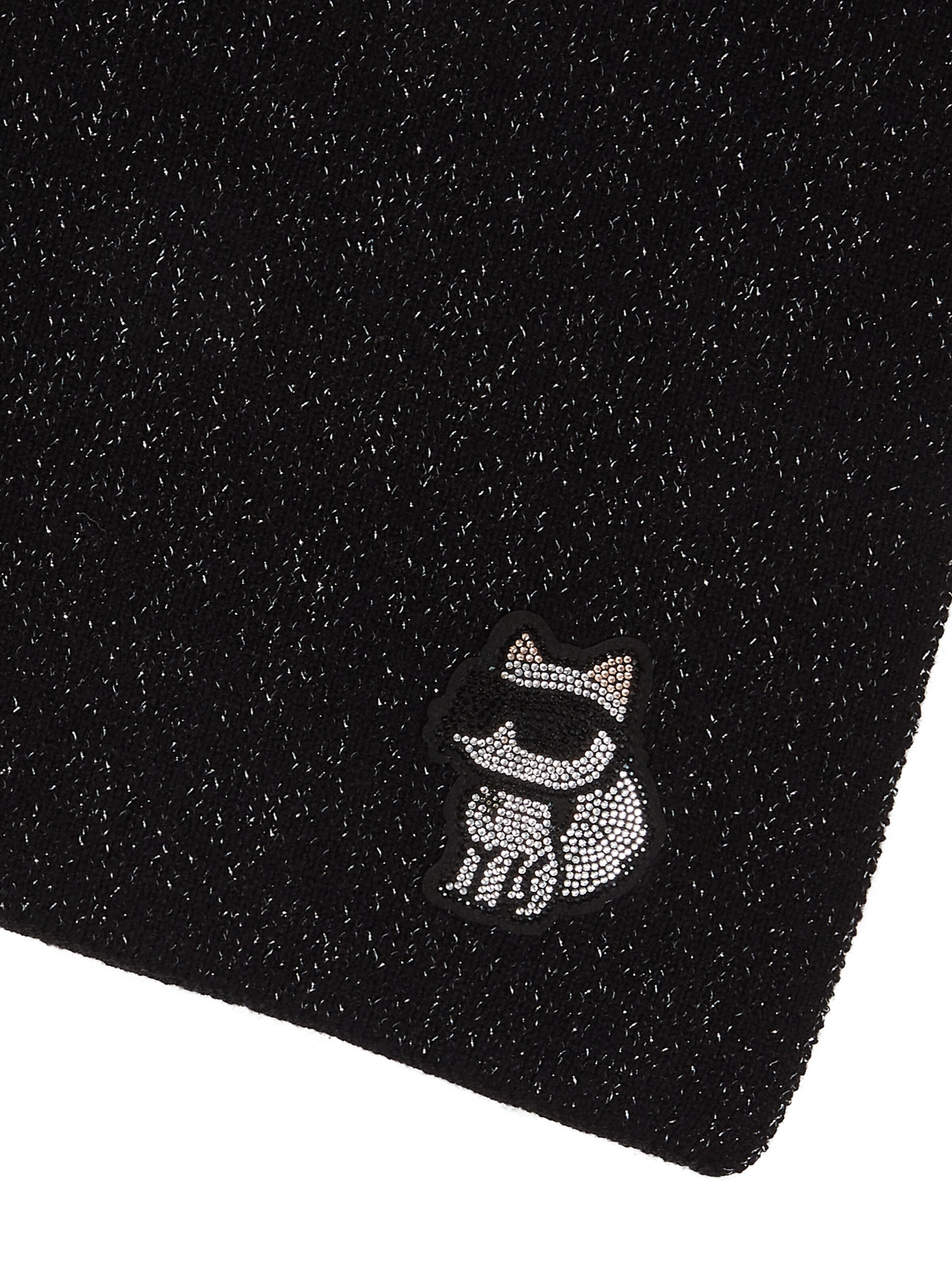 Karl Lagerfeld Κασκόλ 'Choupette' σε μαύρο