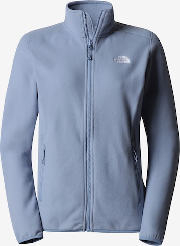 Veste en polaire fonctionnelle '100 Glacier' THE NORTH FACE en bleu : devant