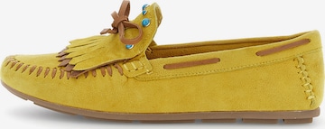 Mocassino di CAFè NOIR in giallo: frontale