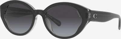 COACH Sonnenbrille in grau / schwarz, Produktansicht