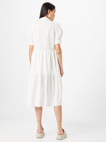 La petite étoile Shirt Dress in White