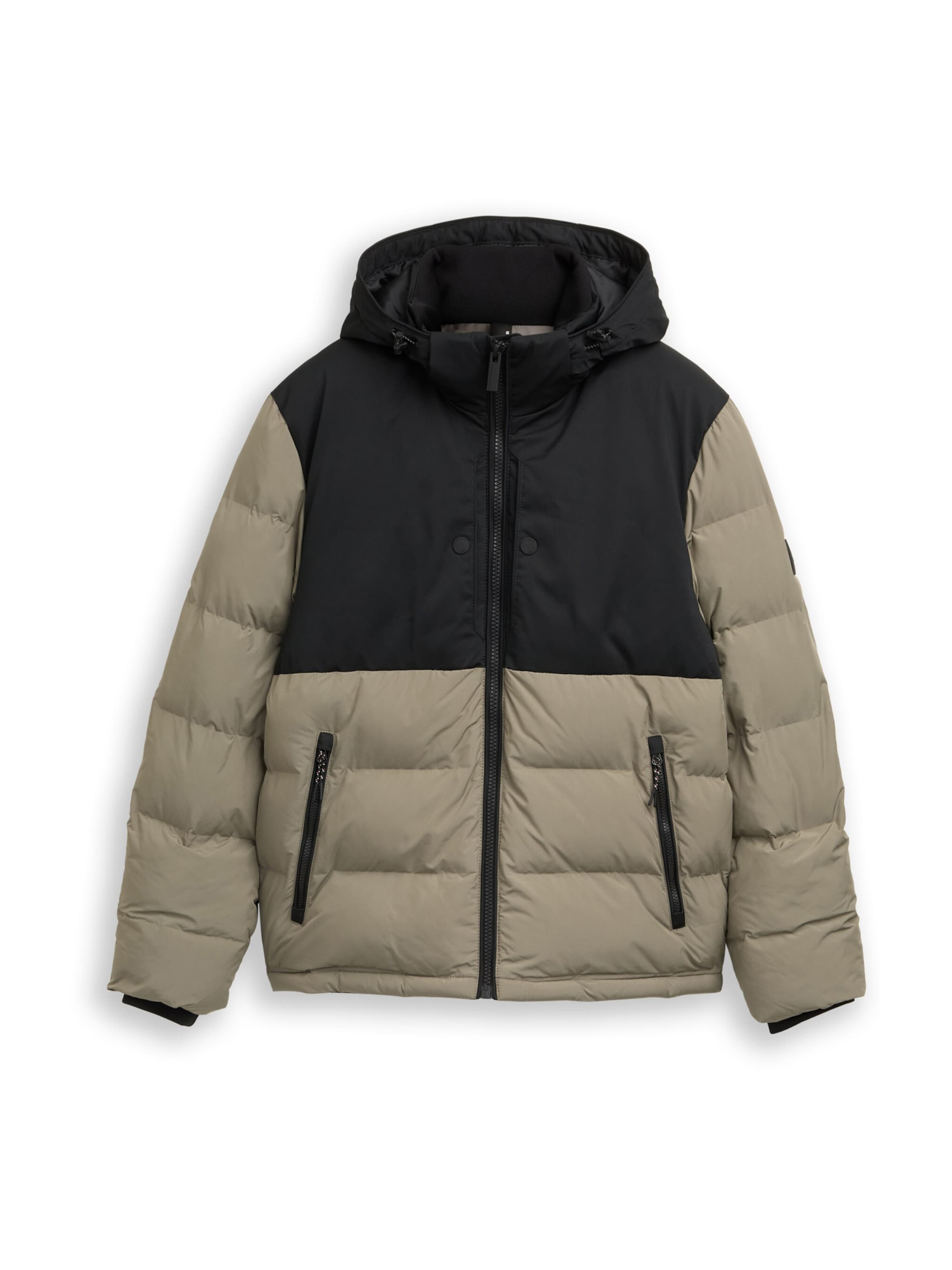 TOM TAILOR Winterjas in Groen: voorkant