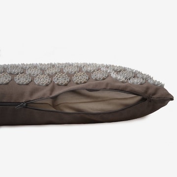 Yogishop Pillow 'Lotus Blossom' in Grey