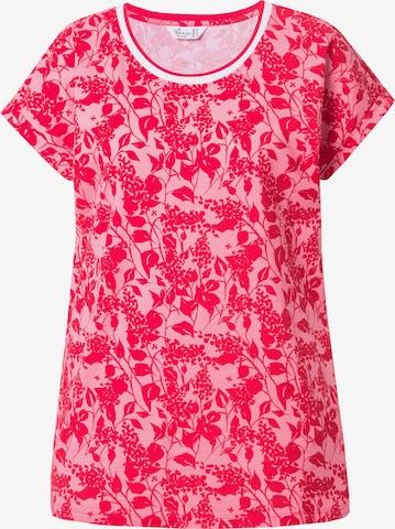 T-shirt MIAMODA en rouge : devant