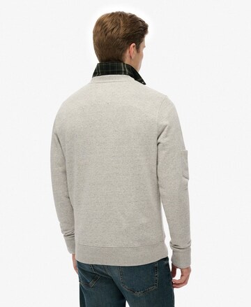 Sweat-shirt 'Industrial' Superdry en gris