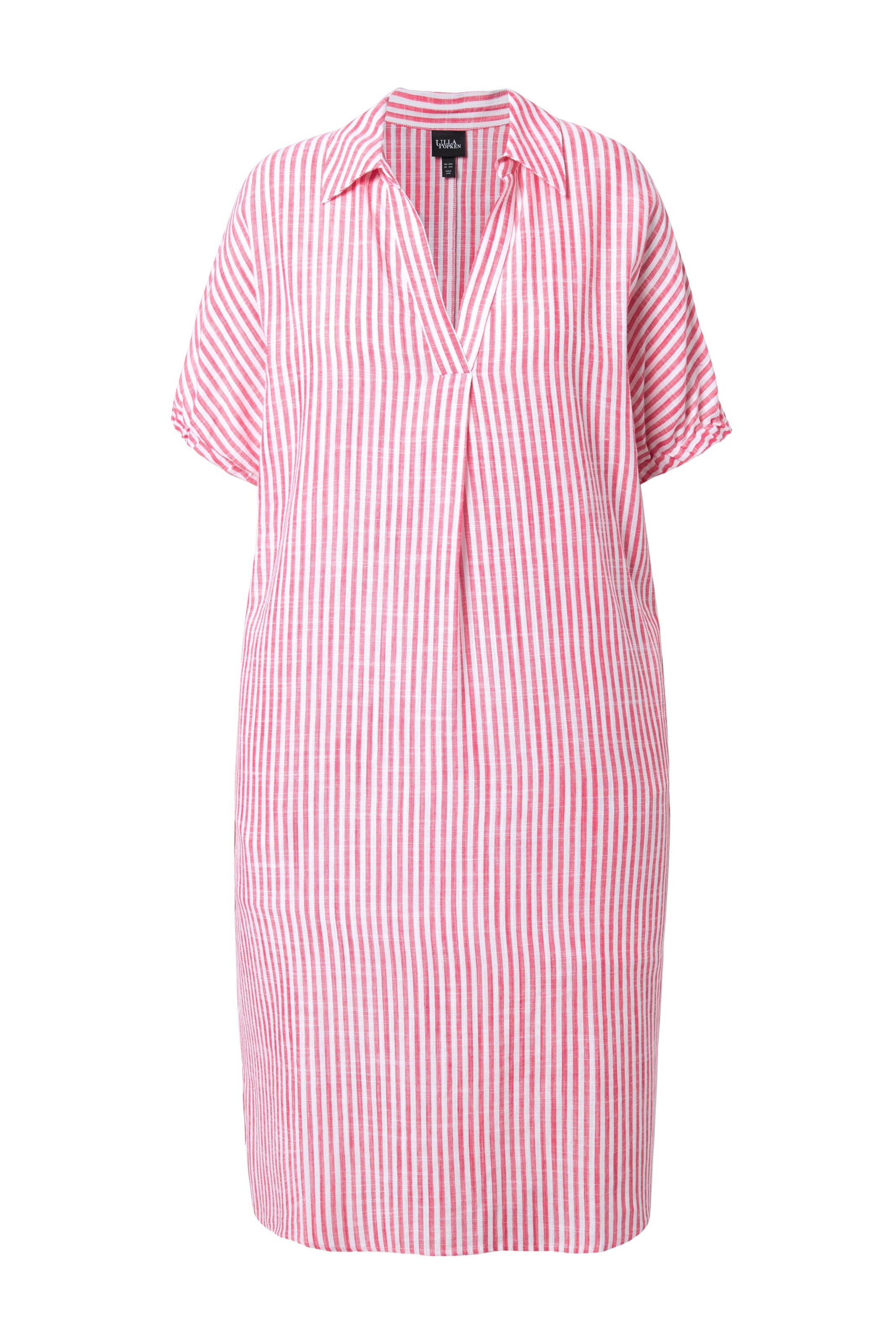 Ulla Popken Jurk in Roze: voorkant