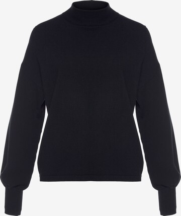 LASCANA Sweater in Black: front