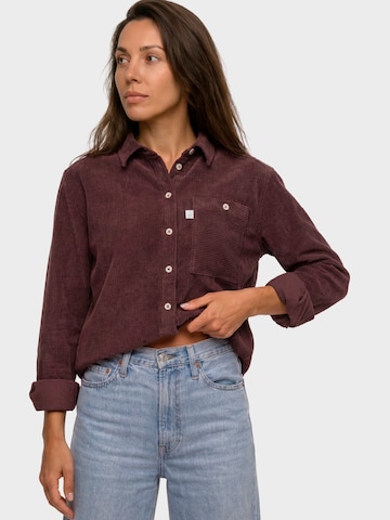 Schöffel Funktionsbluse in Lila: Vorderseite