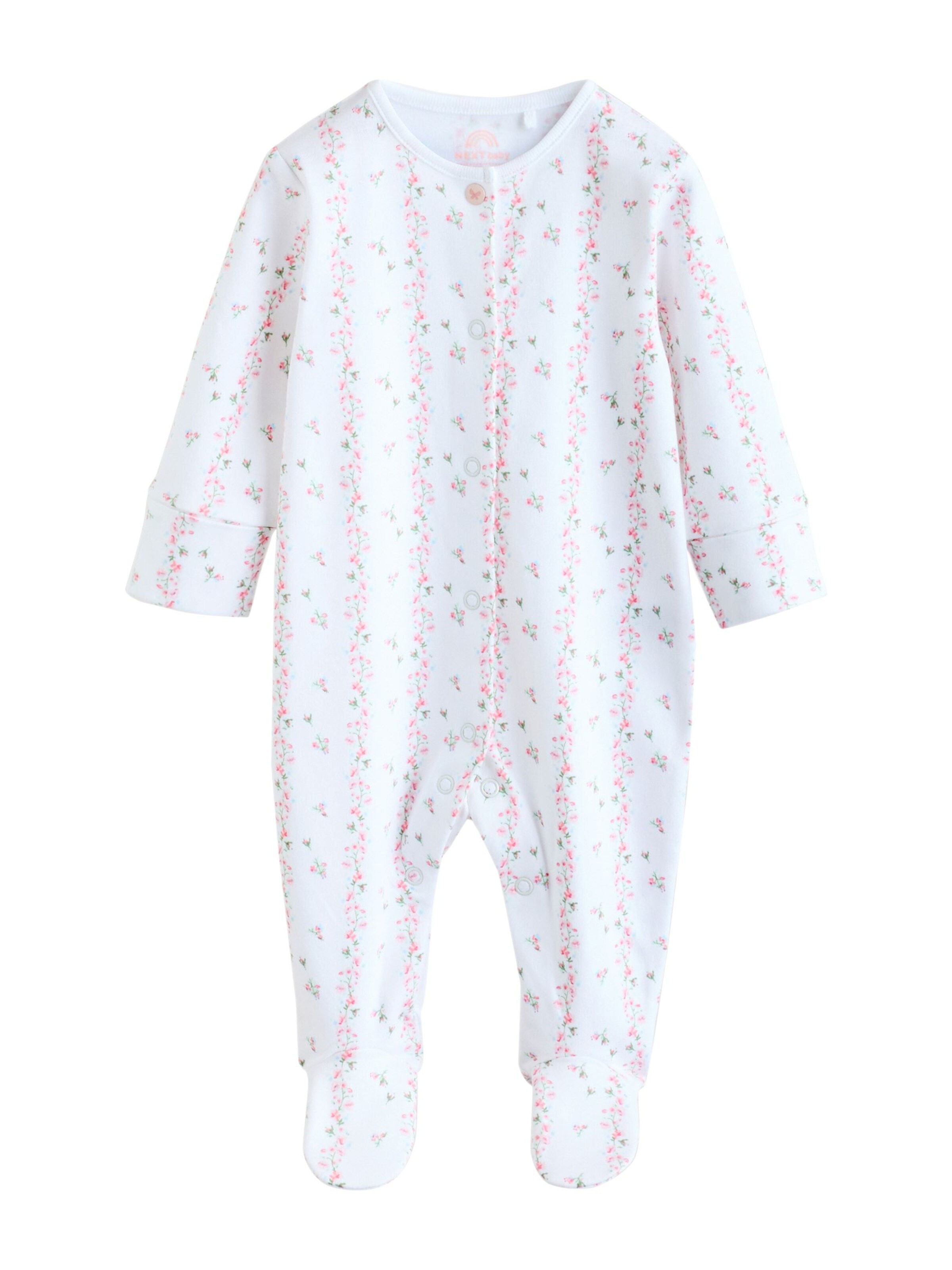 Next Ползунки/боди в Ярко-розовый