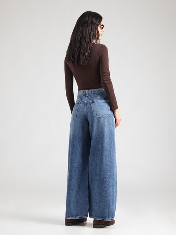GAP Wide leg Τζιν 'DANI' σε μπλε: πίσω