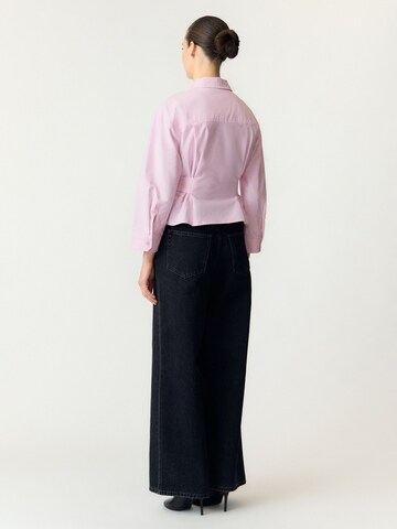 YAS Bluse 'YASOxima' i lilla