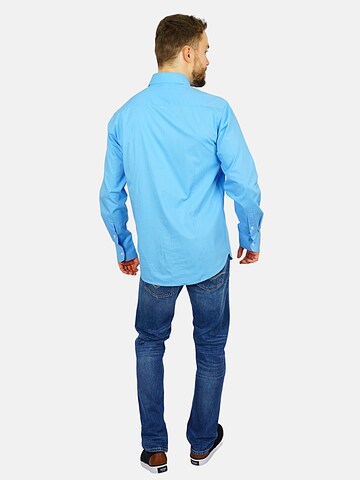 U.S. POLO ASSN. Regular fit Button Up Shirt in Blue