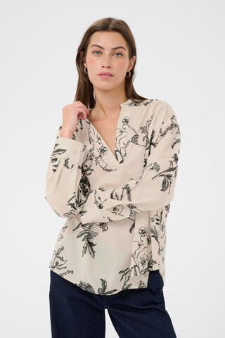 Part Two Bluse 'Natale' in Beige: Vorderseite