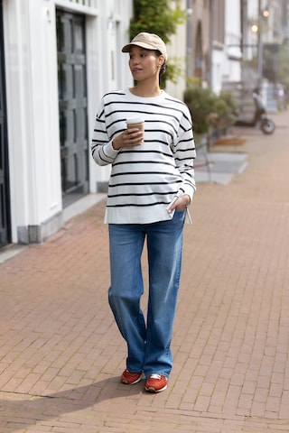 Noppies Sweater ' Pepe ' in White