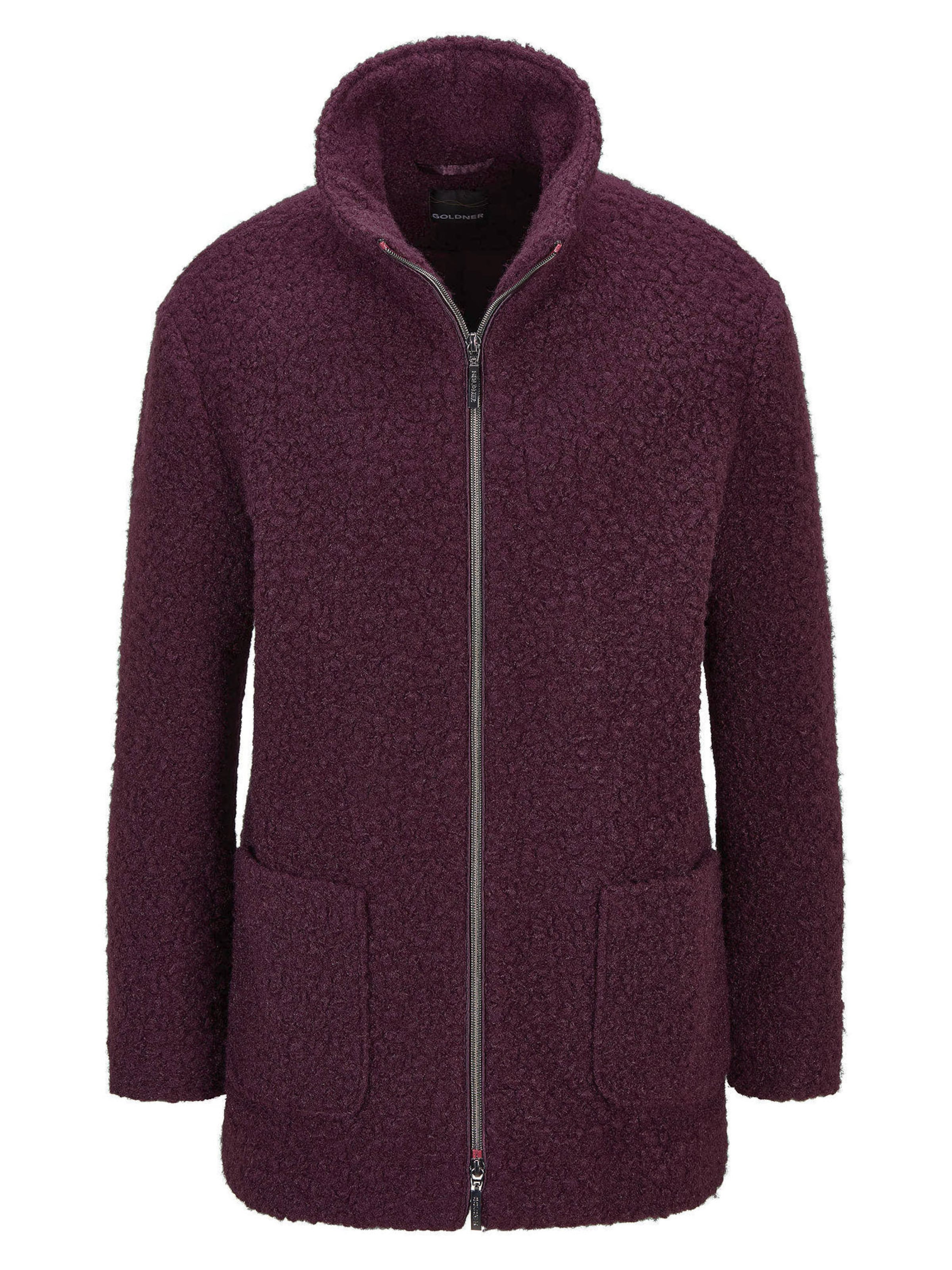 Goldner Jacke in Lila: Vorderseite