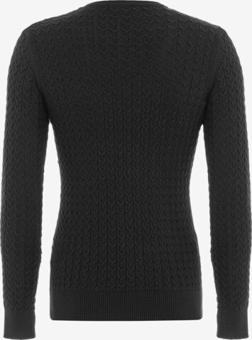 Jimmy Sanders Sweater 'Ashe' in Black