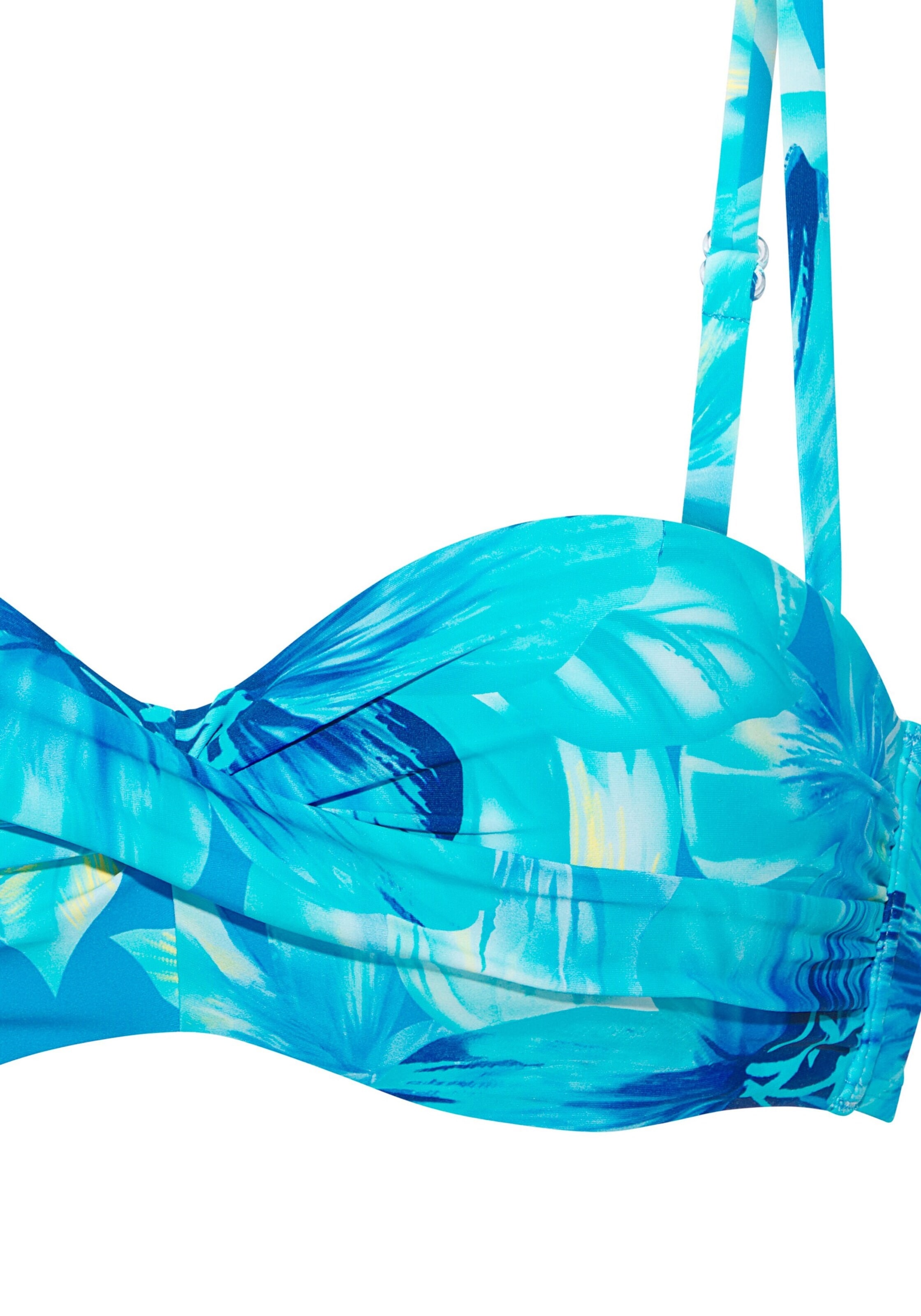 s.Oliver Bandeau Bikinitop in Grün