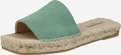 espadrij l´originale Mules 'Carré Luxe' in Mint, Item view