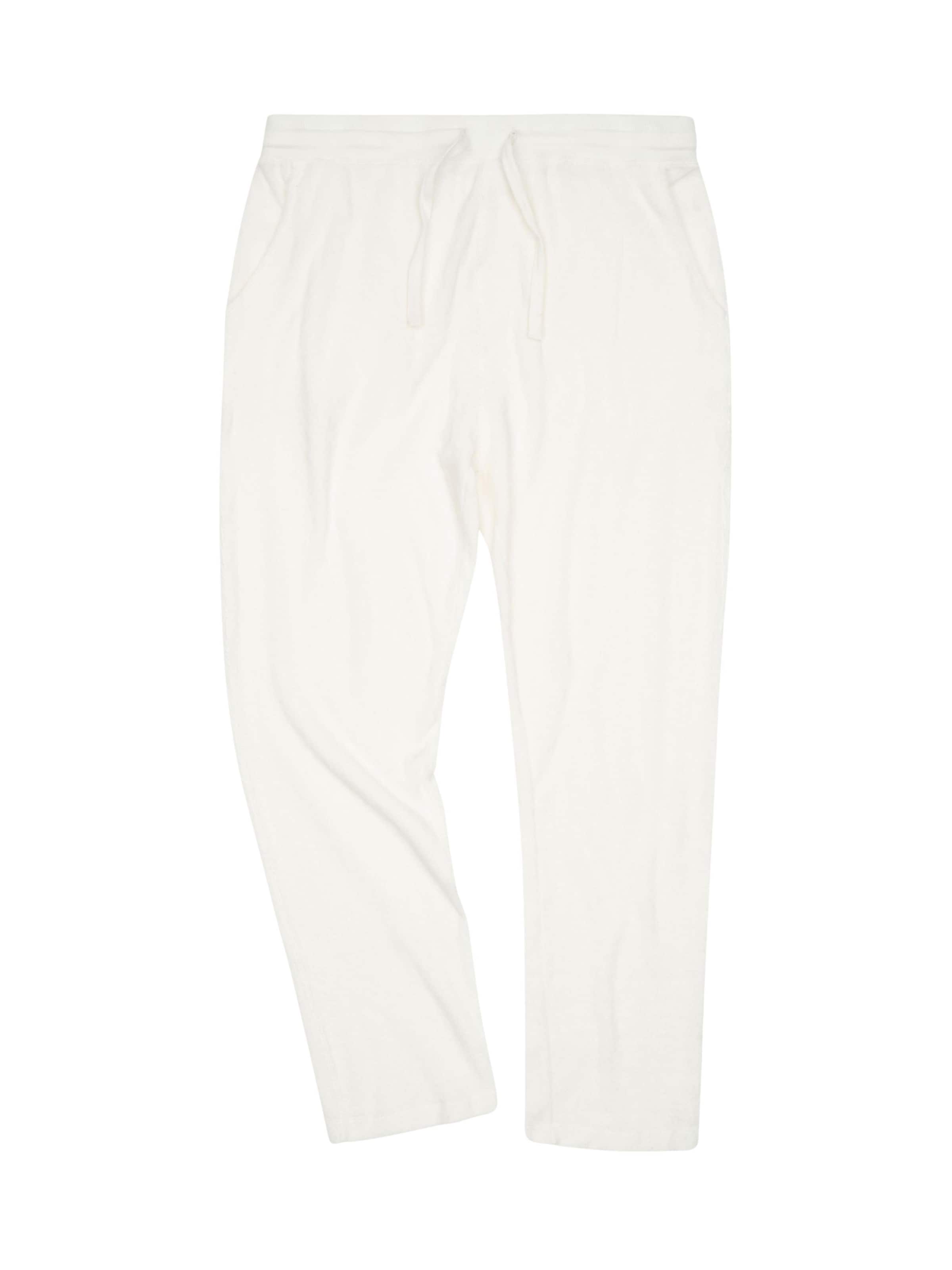Loosefit Pantalon 'Pantalon Sponge' LDB en blanc : devant