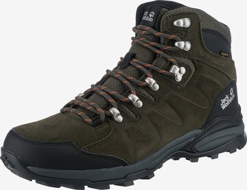 JACK WOLFSKIN Boots 'REFUGIO' in Groen: voorkant