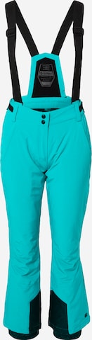 KILLTEC Športne hlače 'Erielle' | zelena barva: sprednja stran