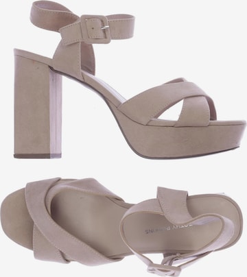 Dorothy Perkins Sandalen 40,5 in Beige: predná strana