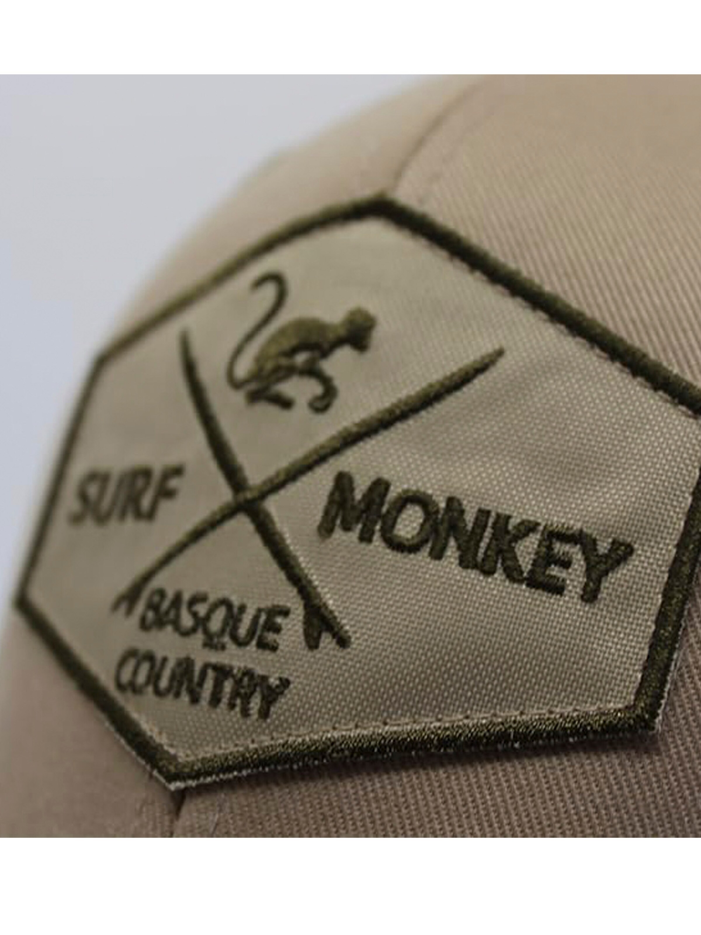 Surf Monkey Athletic Cap in Green