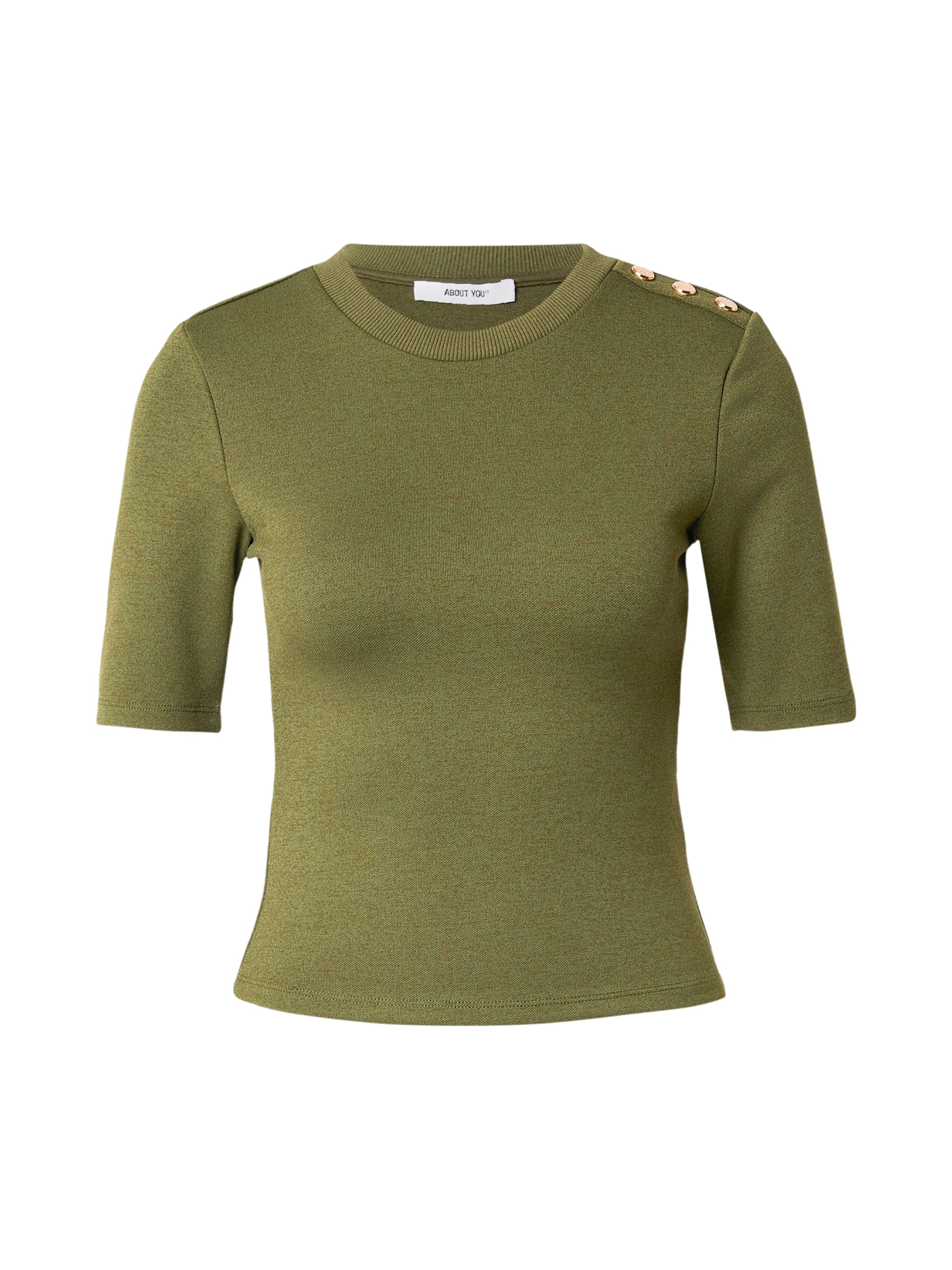ABOUT YOU Футболка 'Suzi' в Зеленый: спереди