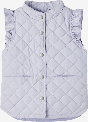 Gilet 'Mille' NAME IT en violet : devant