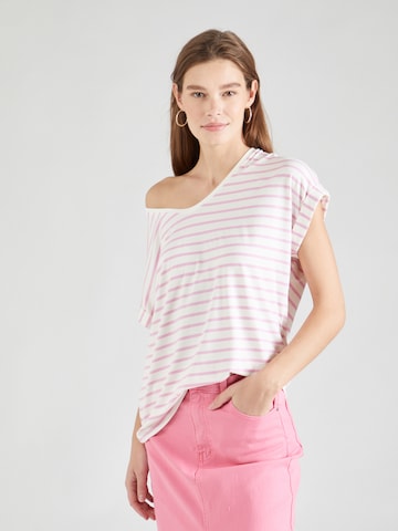 T-shirt 'MOSTER' ONLY en rose : devant