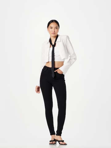 SELECTED FEMME - Skinny Calças de ganga em preto