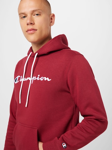 Sweat-shirt Champion Authentic Athletic Apparel en rouge