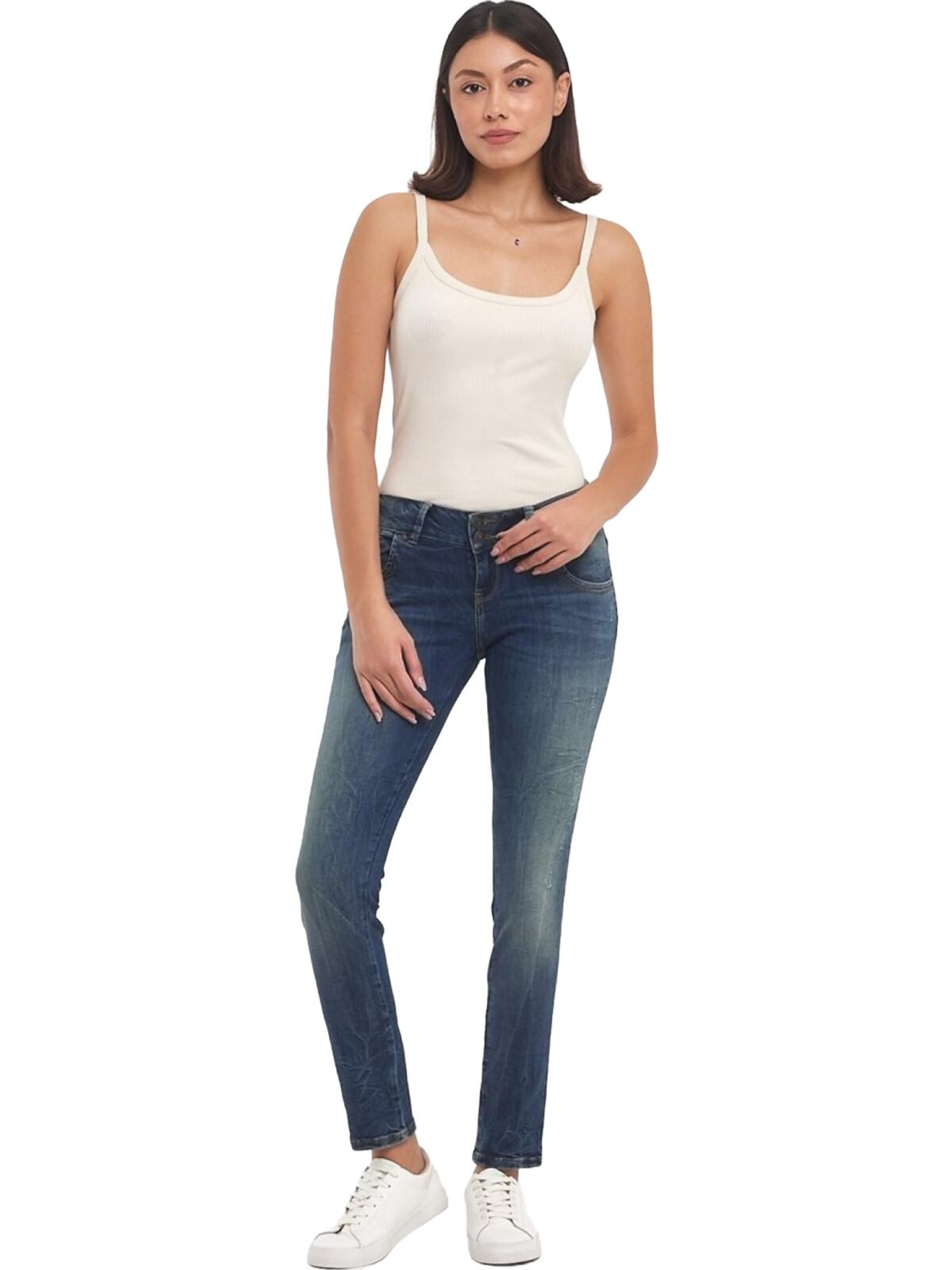 LTB Jeans Skinny Jeans 'LTB Jeans Molly Low Waist Skinny Leg Jeanshose' in Blue: front