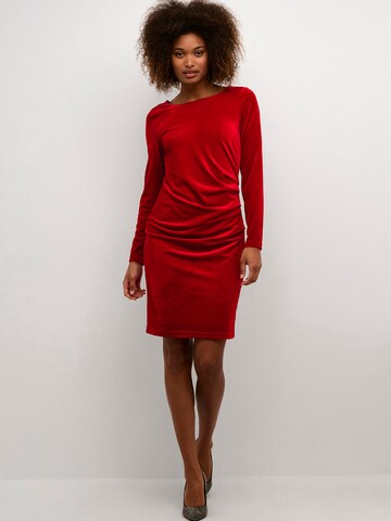 Kaffe Jurk 'KA Kelly' in Rood