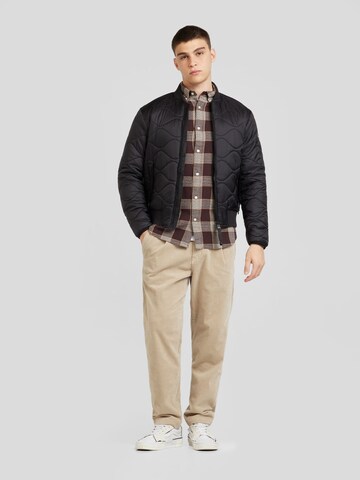 JACK & JONES Comfort Fit Skjorte 'JPRBLUBROOK' i brun