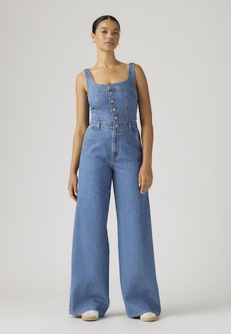 LEVI'S ® Wide leg Jumpsuit 'AUDRA' i blå: framsida