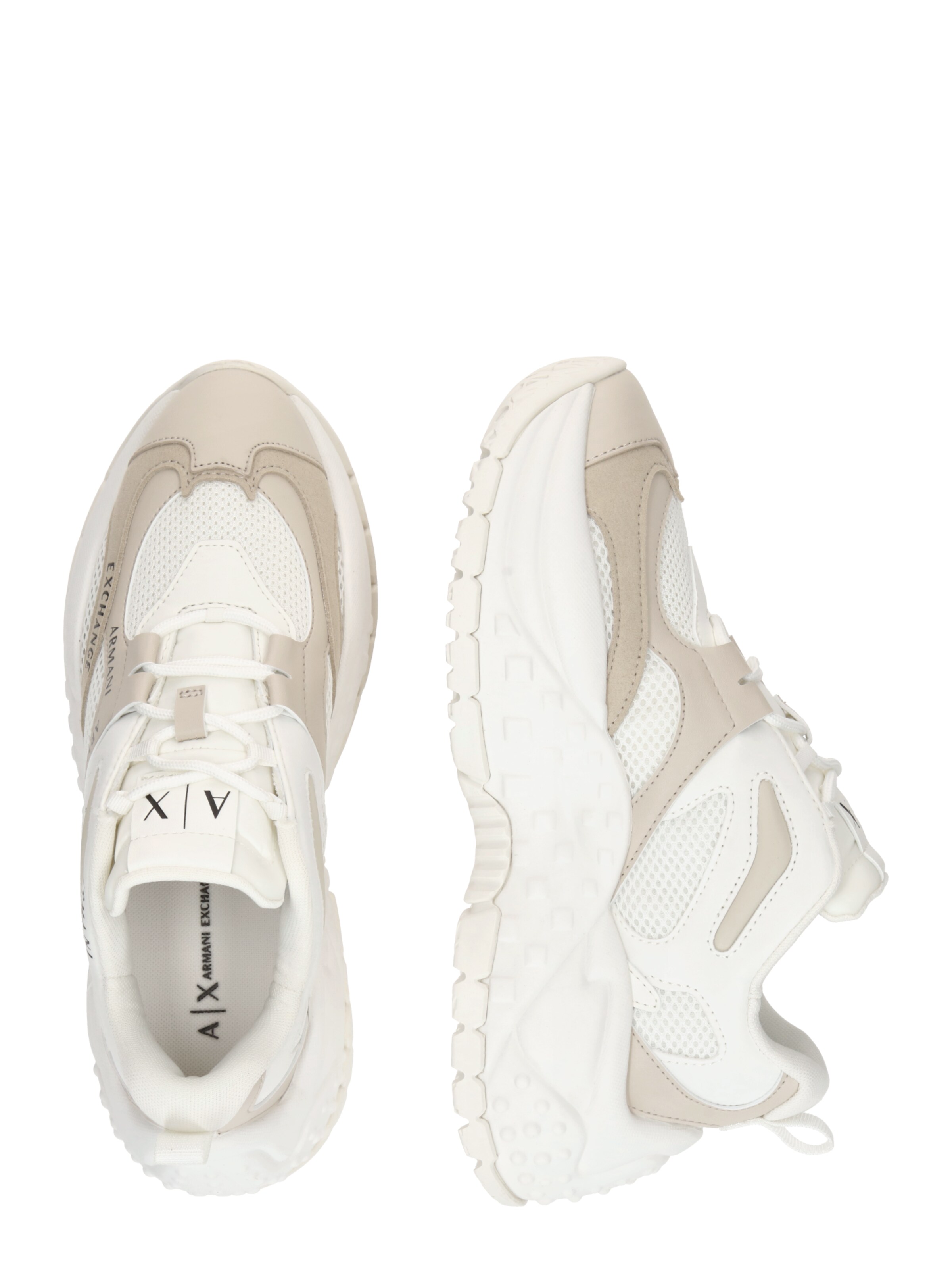 Baskets basses ARMANI EXCHANGE en beige