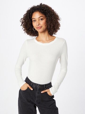 GAP Shirt 'FEATHER' in White: front
