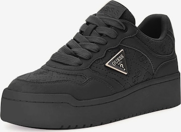 Baskets basses 'MIRAM' GUESS en noir : devant