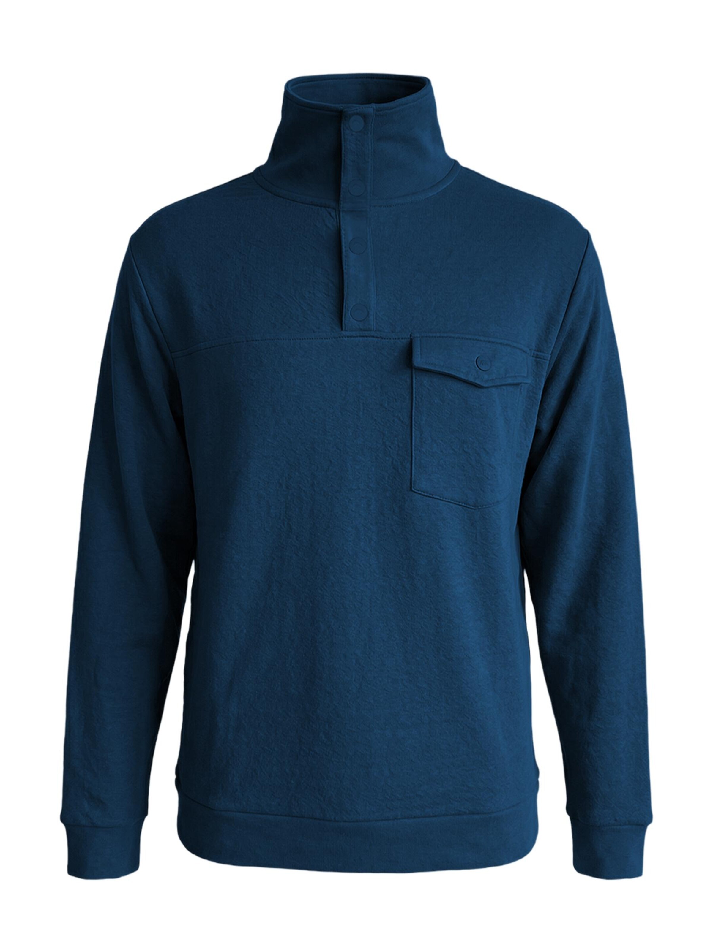 FORSBERG Sweatshirt 'Fremmson Sweatshirt'‌‌‌‌‌‌‌‌‌‌ in Blau: Vorderseite