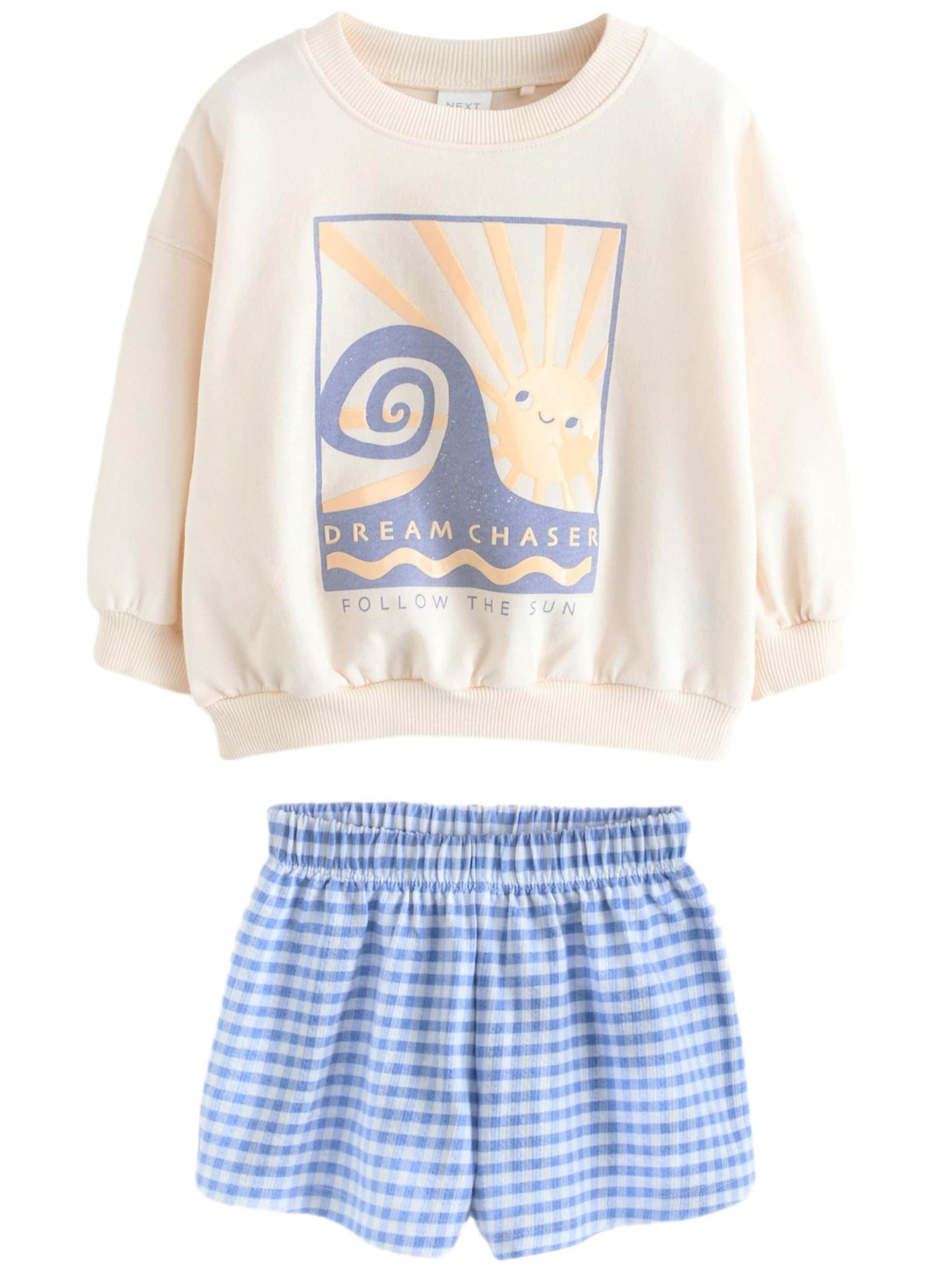 Next Komplet | modra barva: sprednja stran