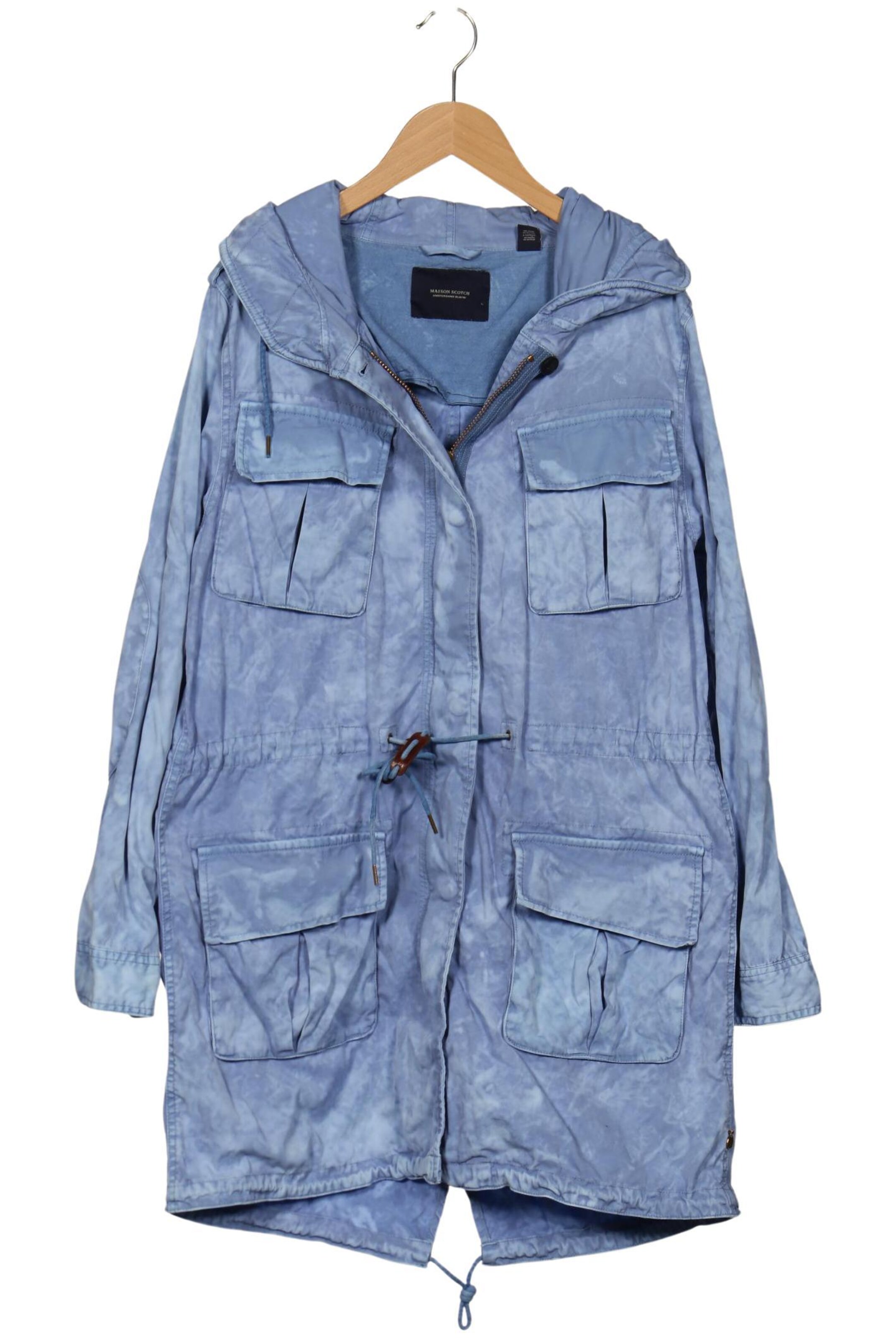 MAISON SCOTCH Jacket & Coat in L in Blue: front
