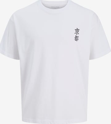Jack & Jones Junior Shirt in Wit: voorkant