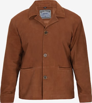 Giacca di mezza stagione 'Classic Look' di DreiMaster Vintage in marrone: frontale