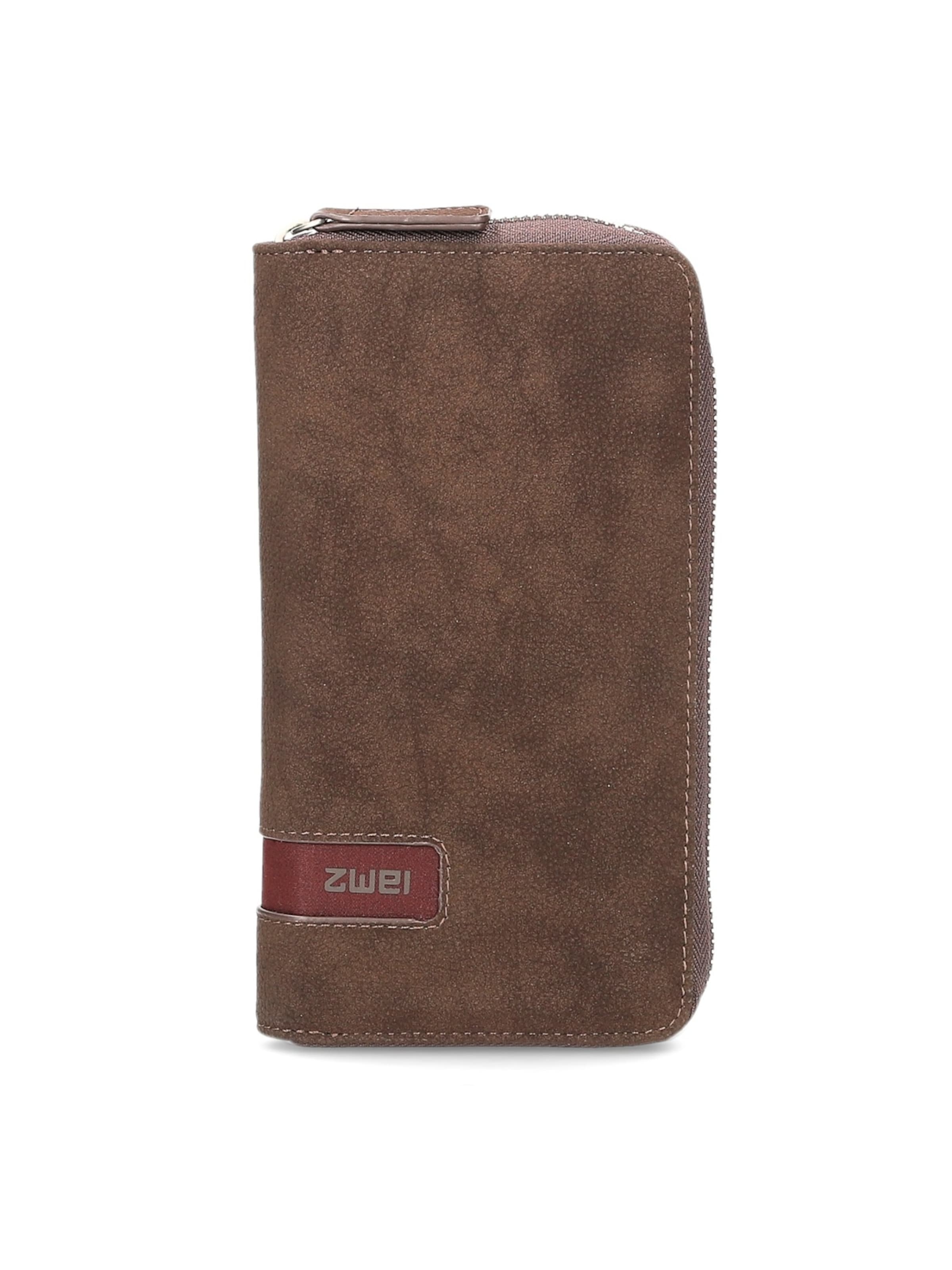 Portamonete 'MADEMOISELLE.M MW2' di ZWEI in marrone
