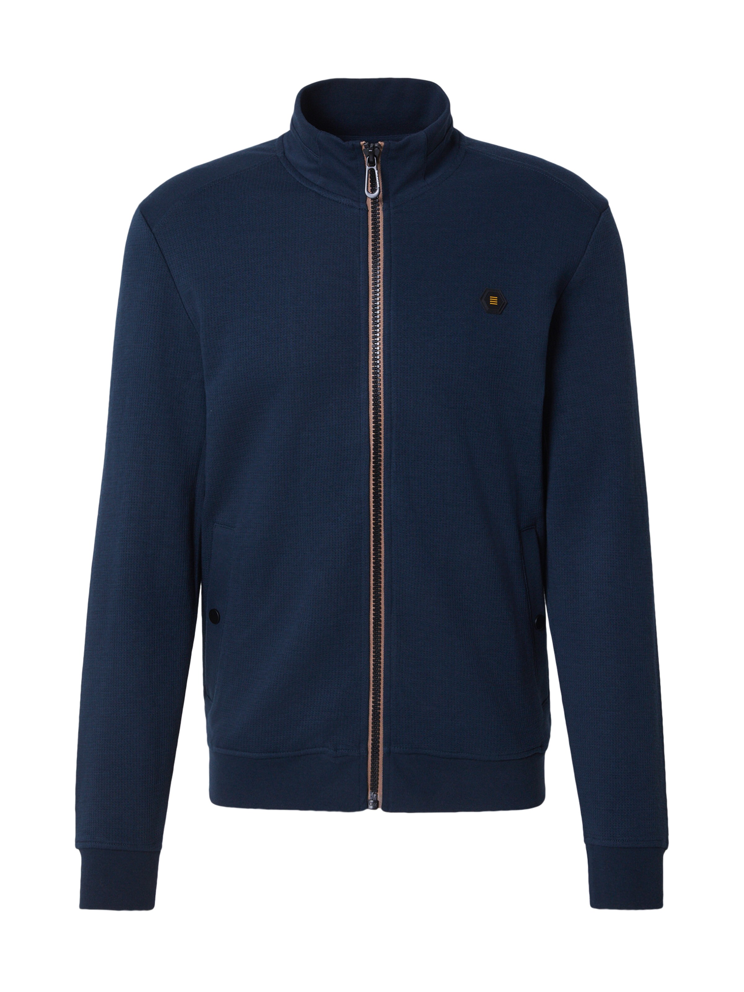 Giacca di felpa di No Excess in blu: frontale