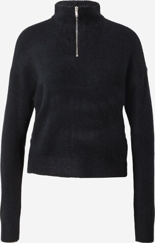 VERO MODA Pullover 'ELLYLEFILE' in Schwarz: predná strana